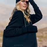 Bolso Mujer Belly Negro Bsoul