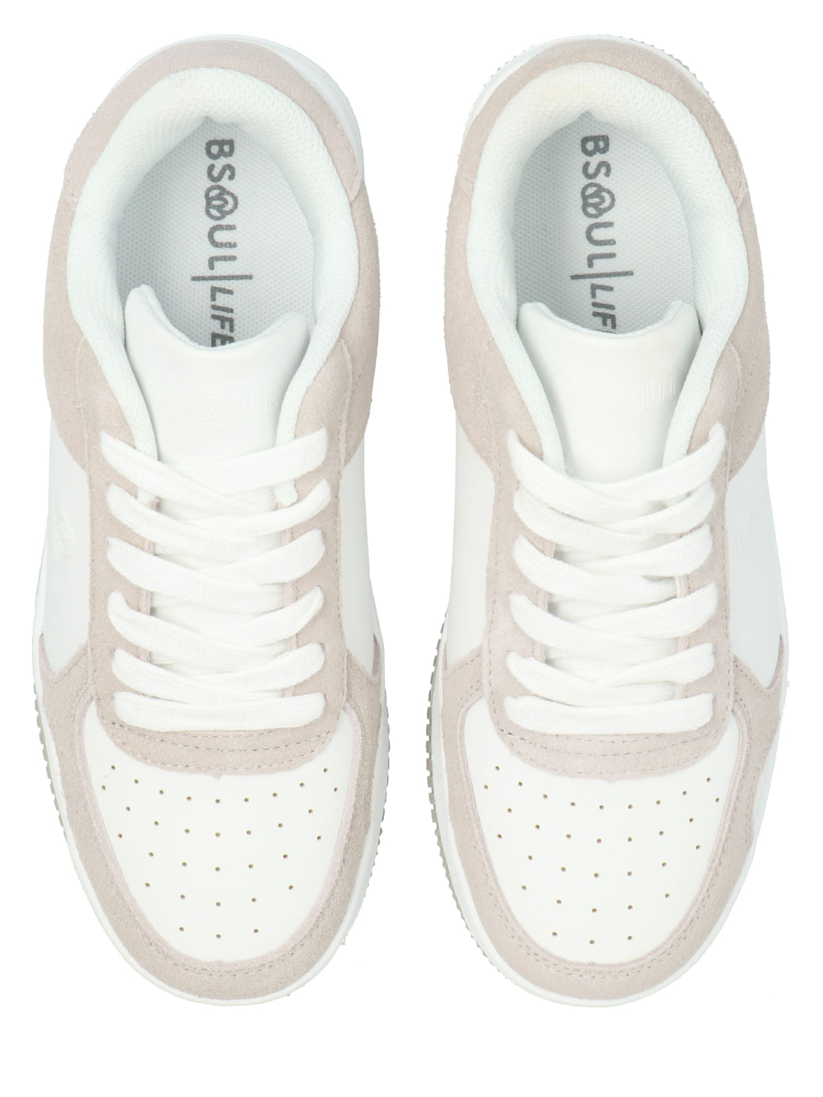 Zapatilla Mujer Alyson Blanca/ Beige  Bsoul