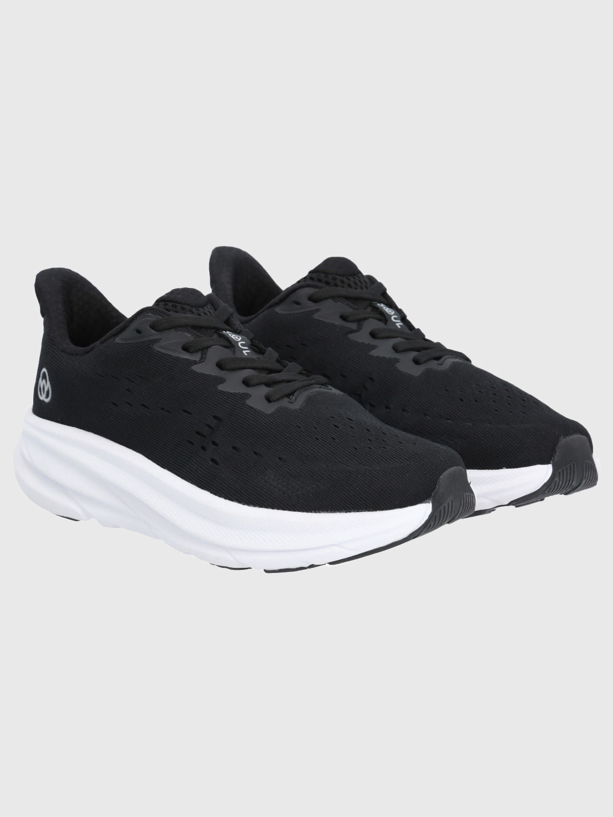 Zapatilla Mujer Zoe Negra/Blanca Bsoul