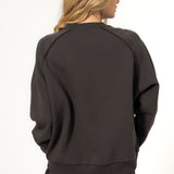 Poleron Mujer Balloon Gris BSoul
