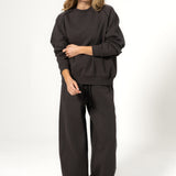 Poleron Mujer Balloon Gris BSoul