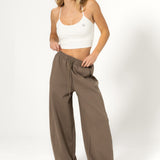 Pantalón Mujer Balloon Taupe Bsoul