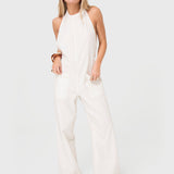 Jardinera Halter Lino Crudo Bsoul