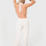 Jardinera Halter Lino Crudo Bsoul