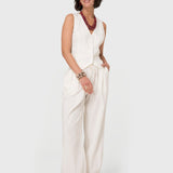 Pantalón Lino Crudo Bsoul