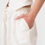 Pantalón Lino Crudo Bsoul