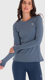 Primera Capa Mujer First Layer Azul Bsoul