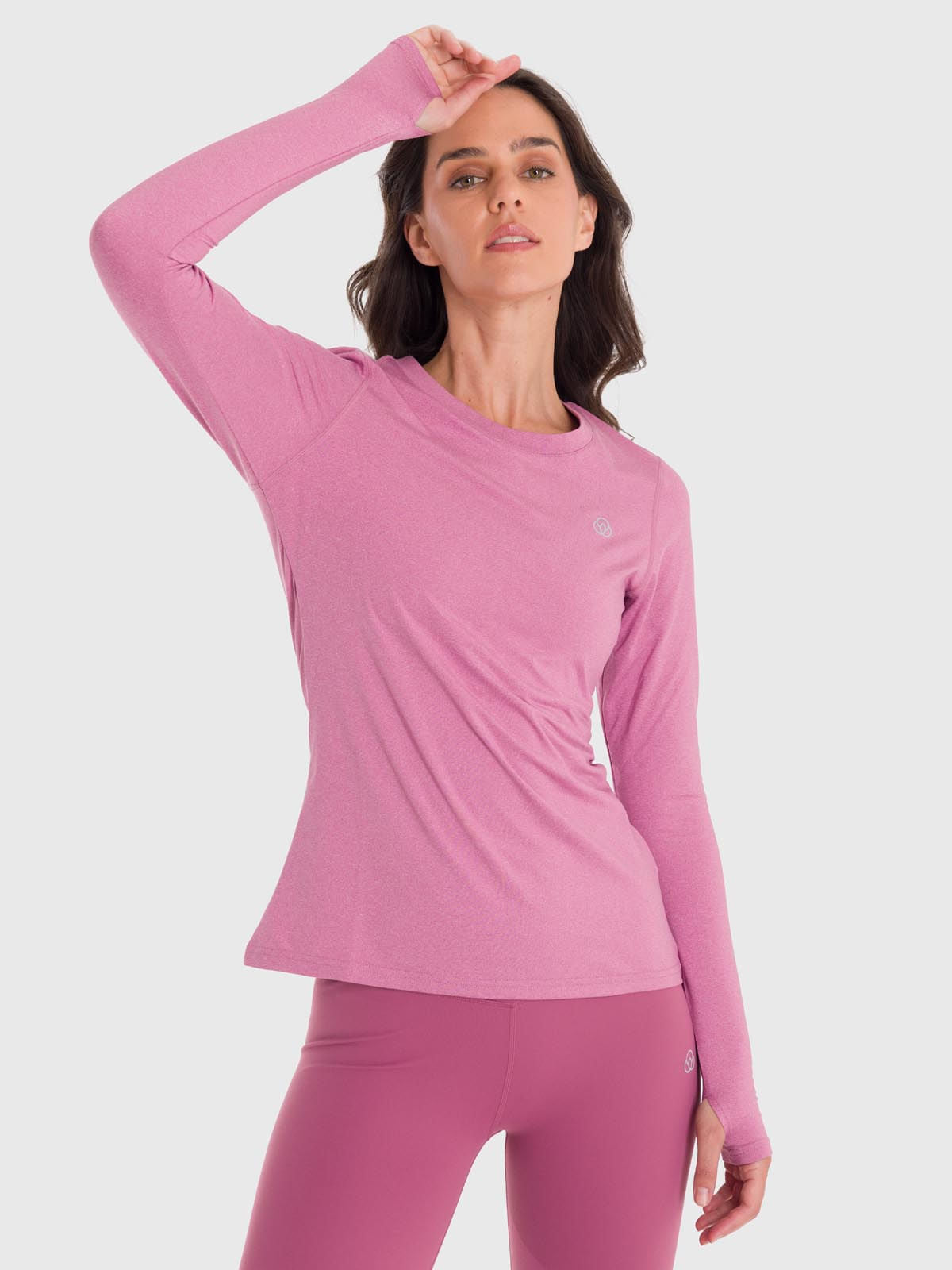 Polera Mujer First Layer Rosado Claro Bsoul