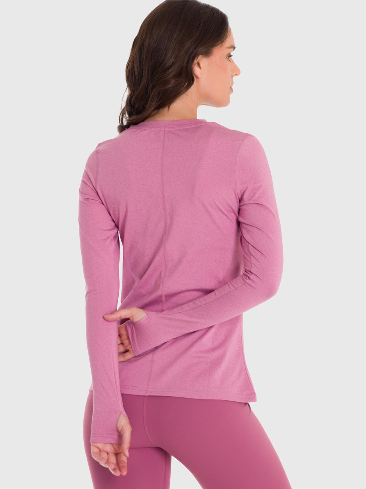 Polera Mujer First Layer Rosado Claro Bsoul