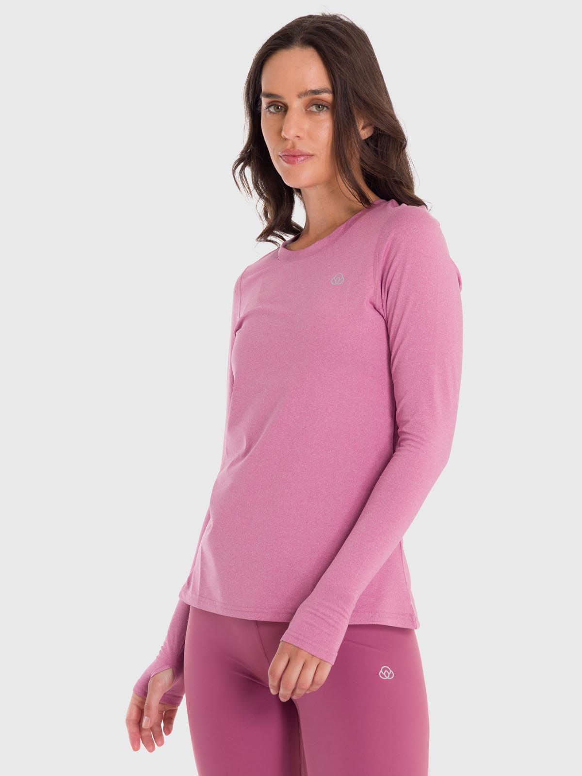 Polera Mujer First Layer Rosado Claro Bsoul