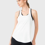 Polera SM Mujer Training Tank Blanco Bsoul