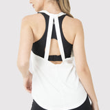 Polera SM Mujer Training Tank Blanco Bsoul