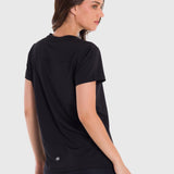 Polera Mujer V Neck Negro Bsoul