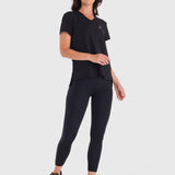 Polera Mujer V Neck Negro Bsoul