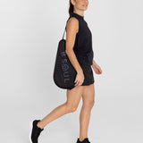 Polera Mujer Tank Half Zipper Negra Bsoul