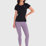 Polera MC Mujer T-Shirt Round Neck Negro Bsoul