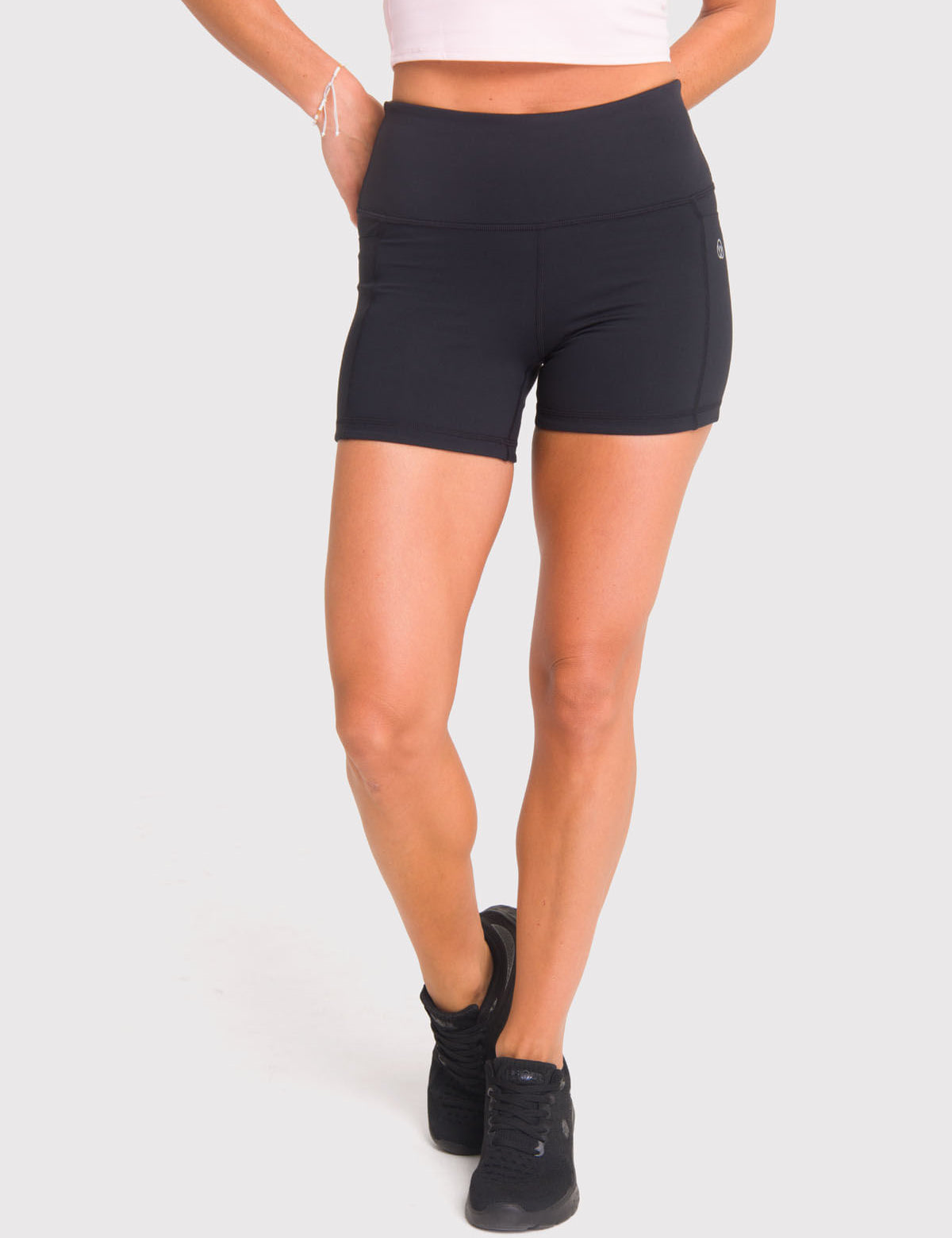 Calza HR Short Mujer Legg Enia Negro Bsoul