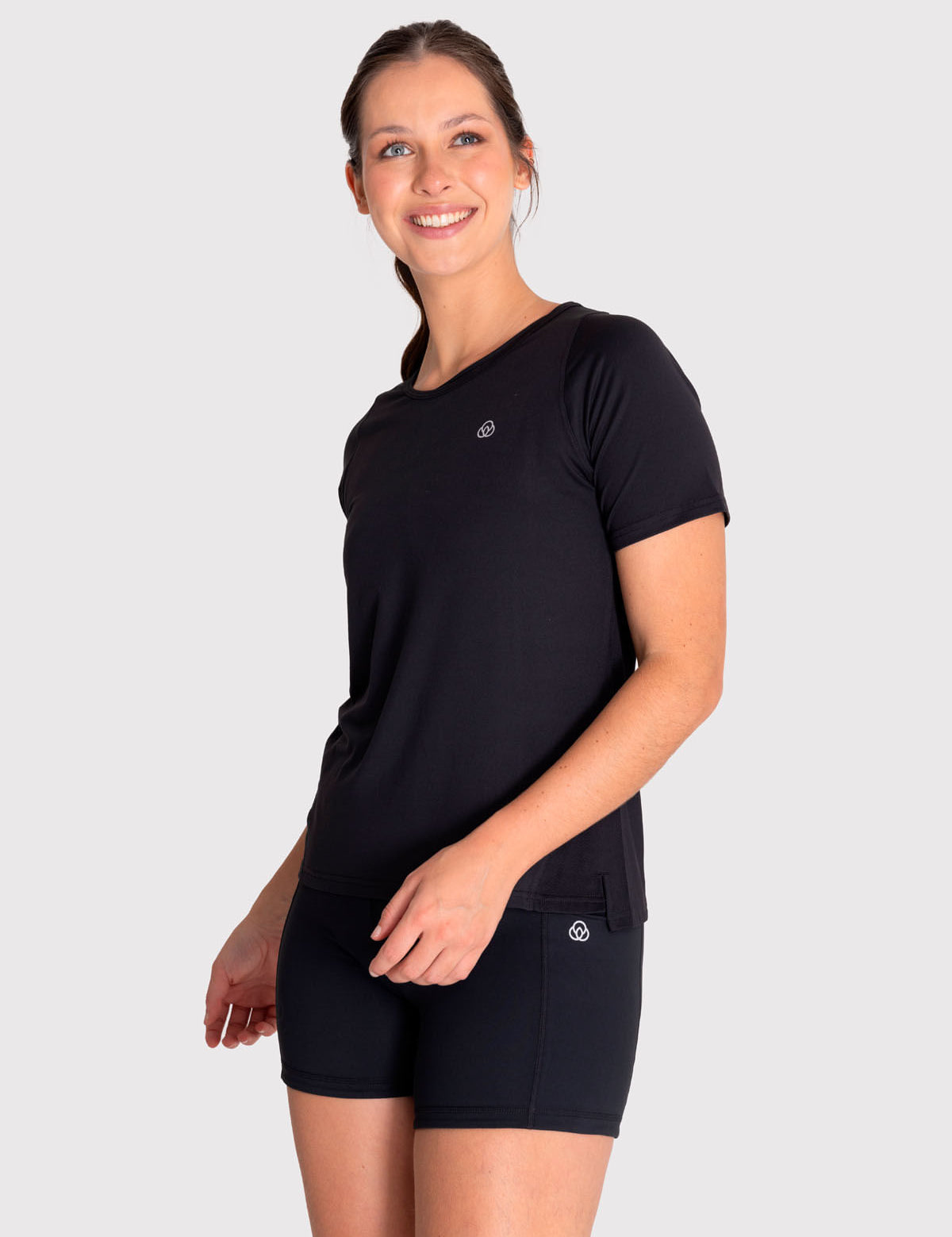 Polera Mujer Lisa Negra Bsoul