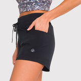 Calza Short Mujer W/Inn Leg Aura Negro Bsoul