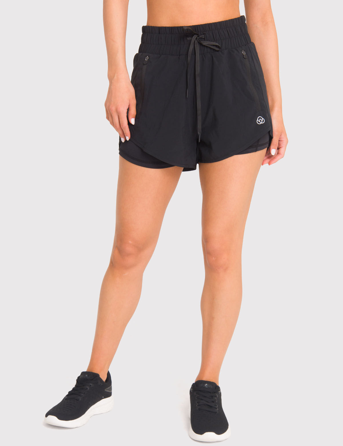 Short Mujer W/Inn Leg Zoe Negro Bsoul