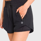 Short Mujer W/Inn Leg Zoe Negro Bsoul