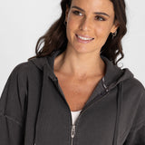 Polerón Mujer Mia Negro Bsoul