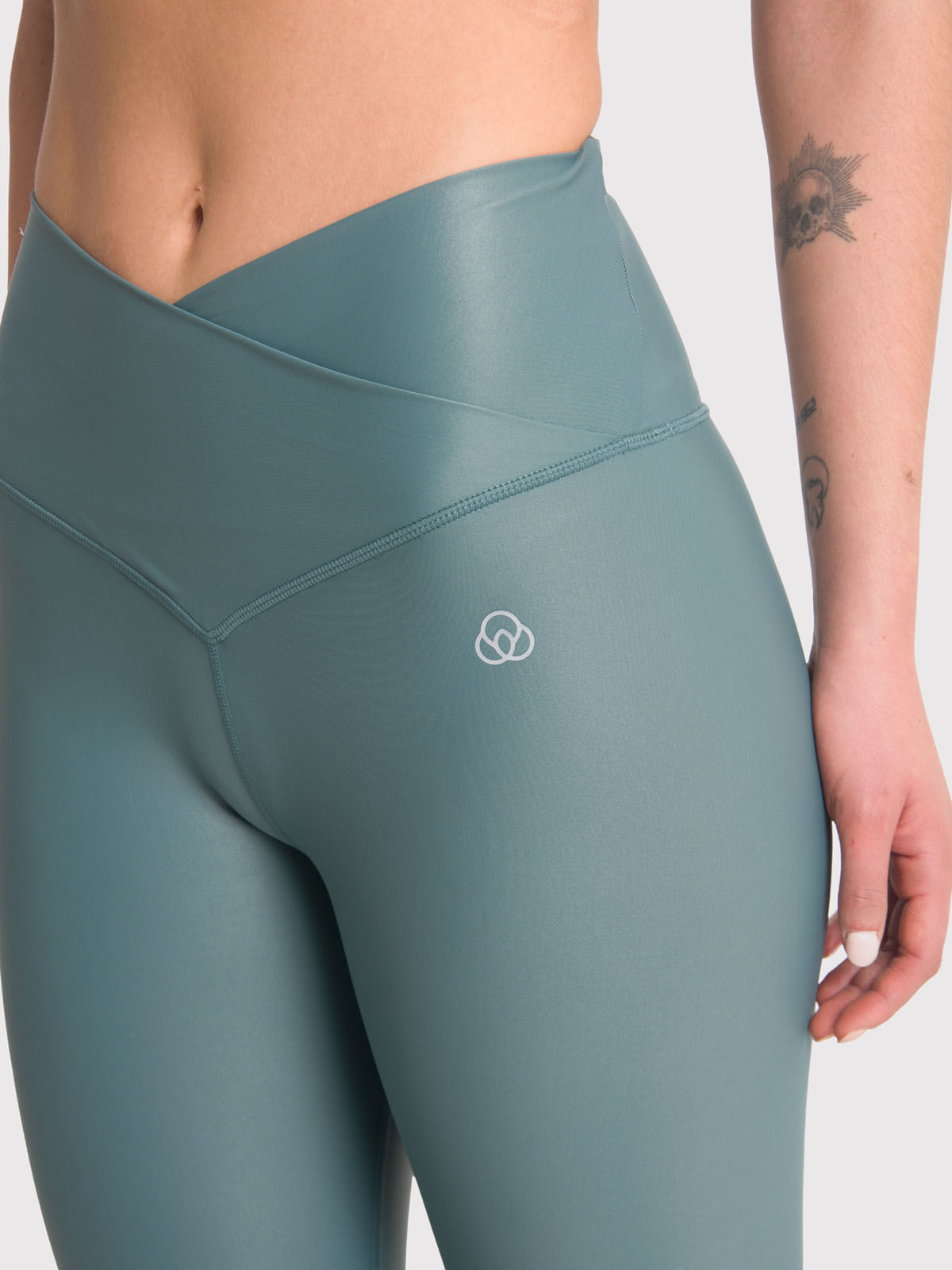 Calza Mujer Hr Ankle Leg Eva II Verde Bsoul