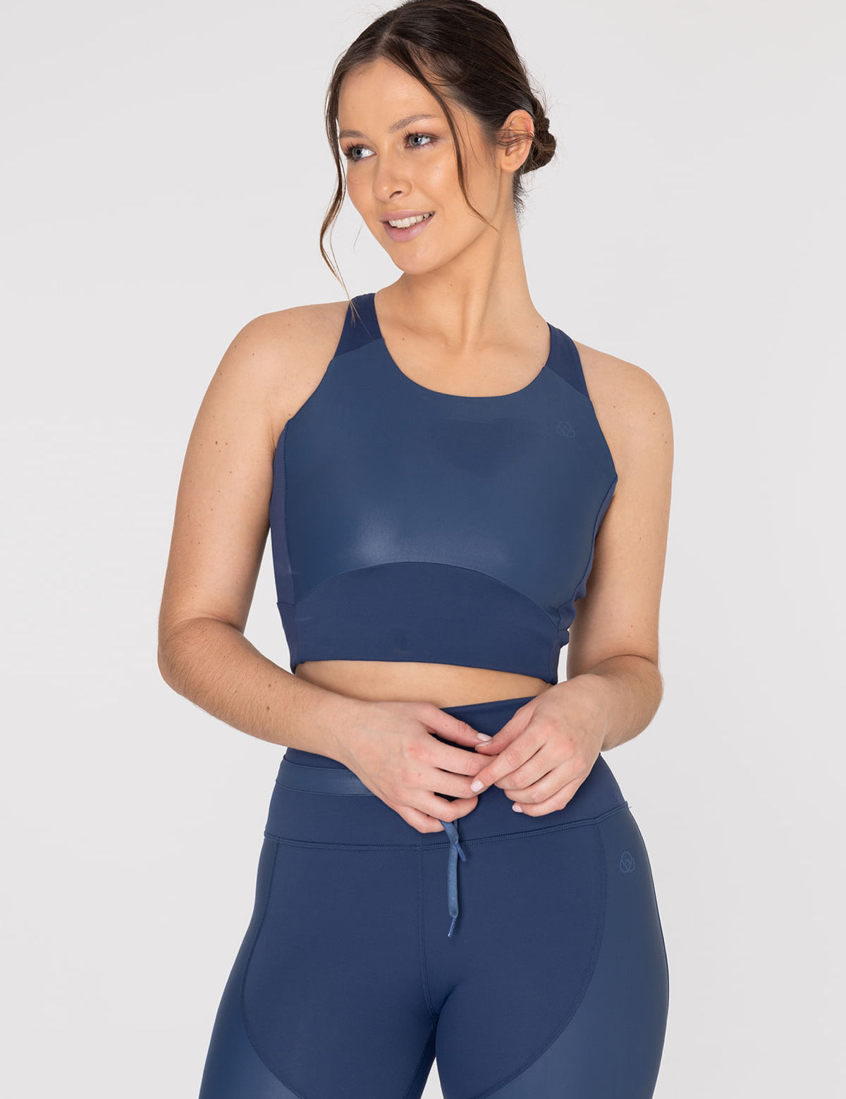 Crop Top Mujer Elia Azul Bsoul