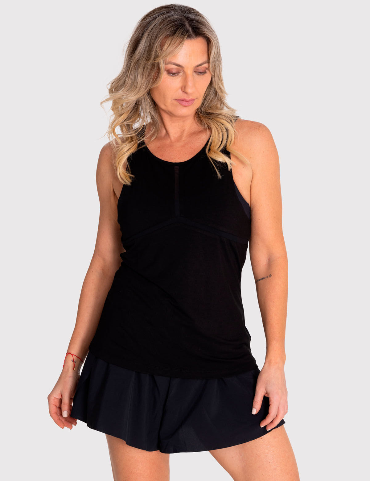 Polera Mujer Vest Irene Negra