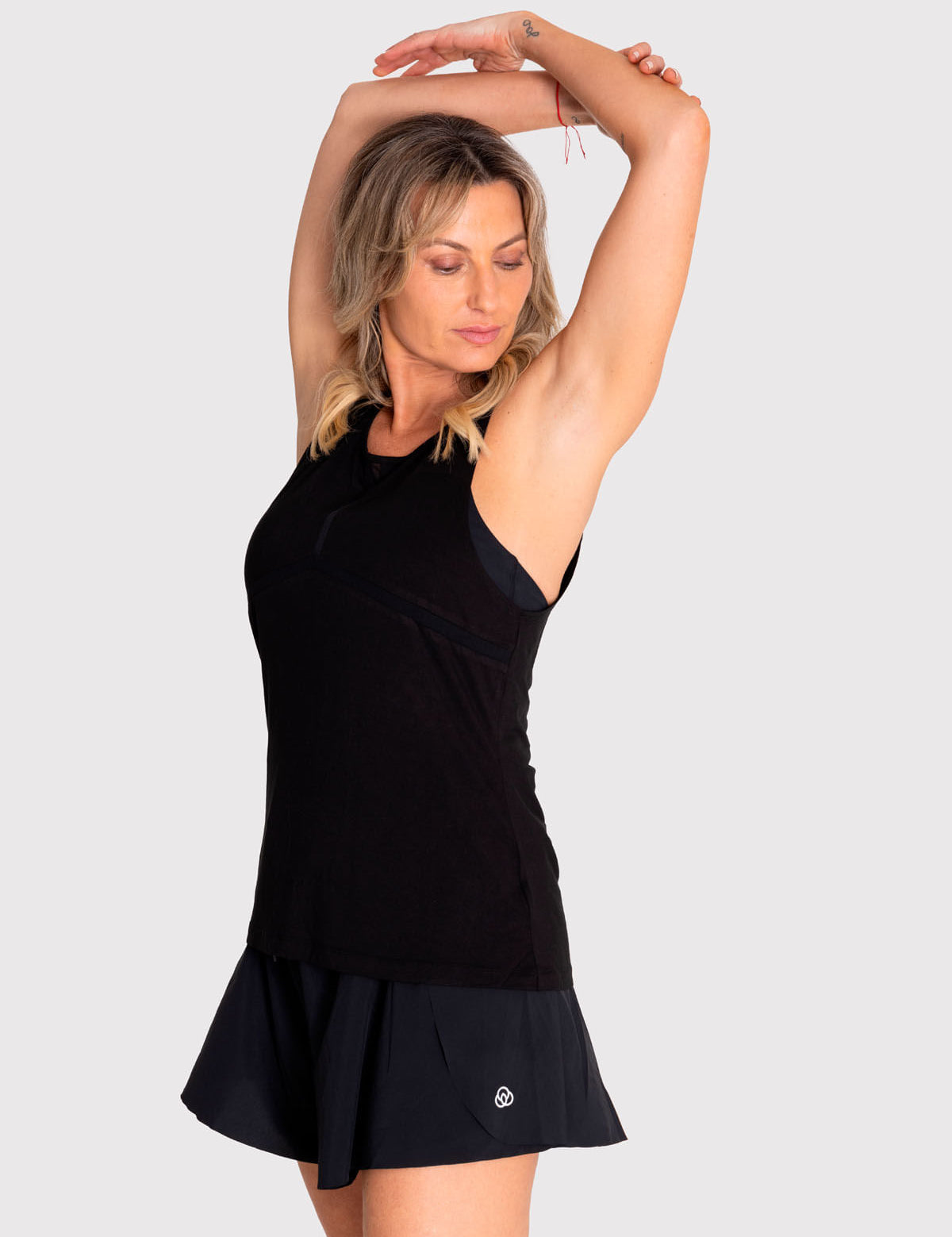 Polera Mujer Vest Irene Negra