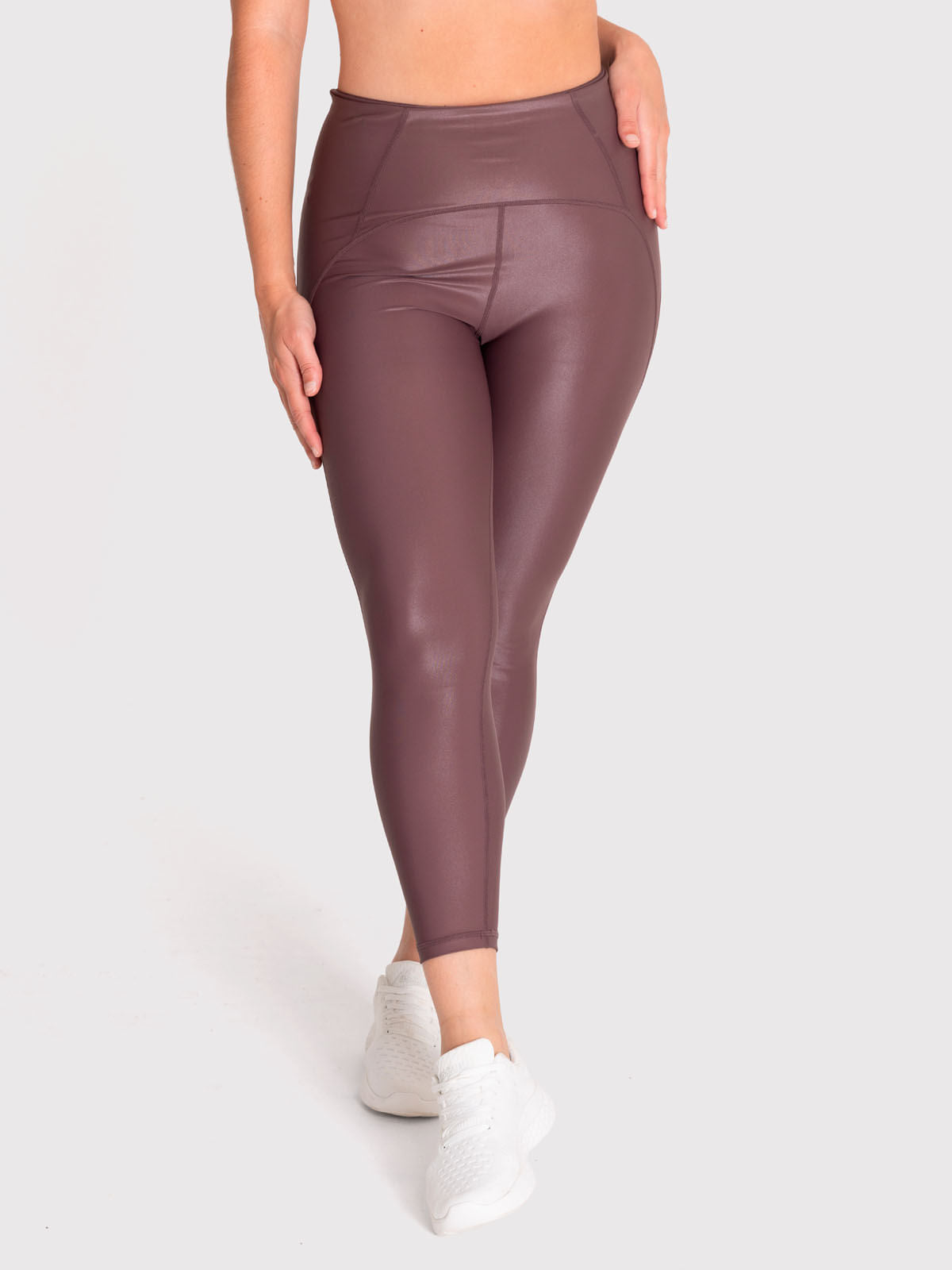 Calza Mujer Ankle Lea Café Bsoul