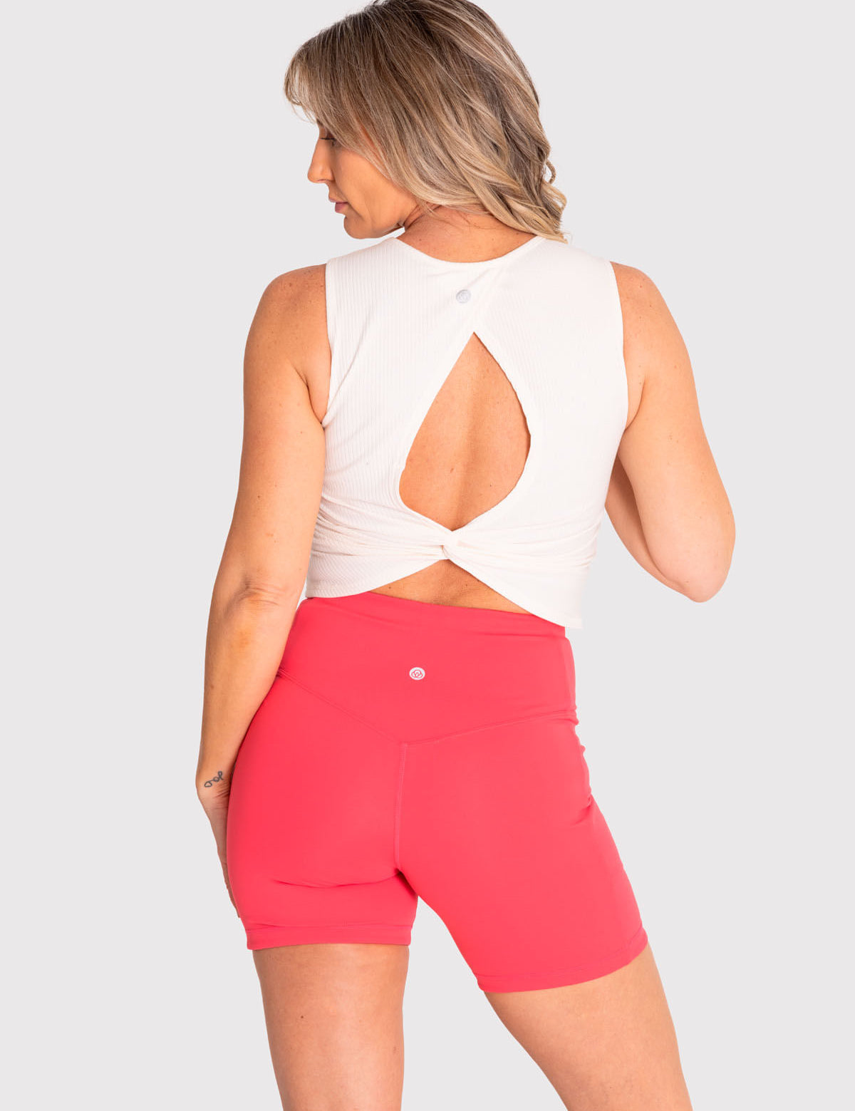 Polera Mujer Tank Rib Blanca Bsoul