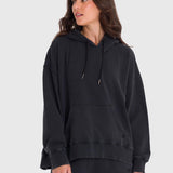 Polerón Mujer Hoodie Mich Negro Bsoul