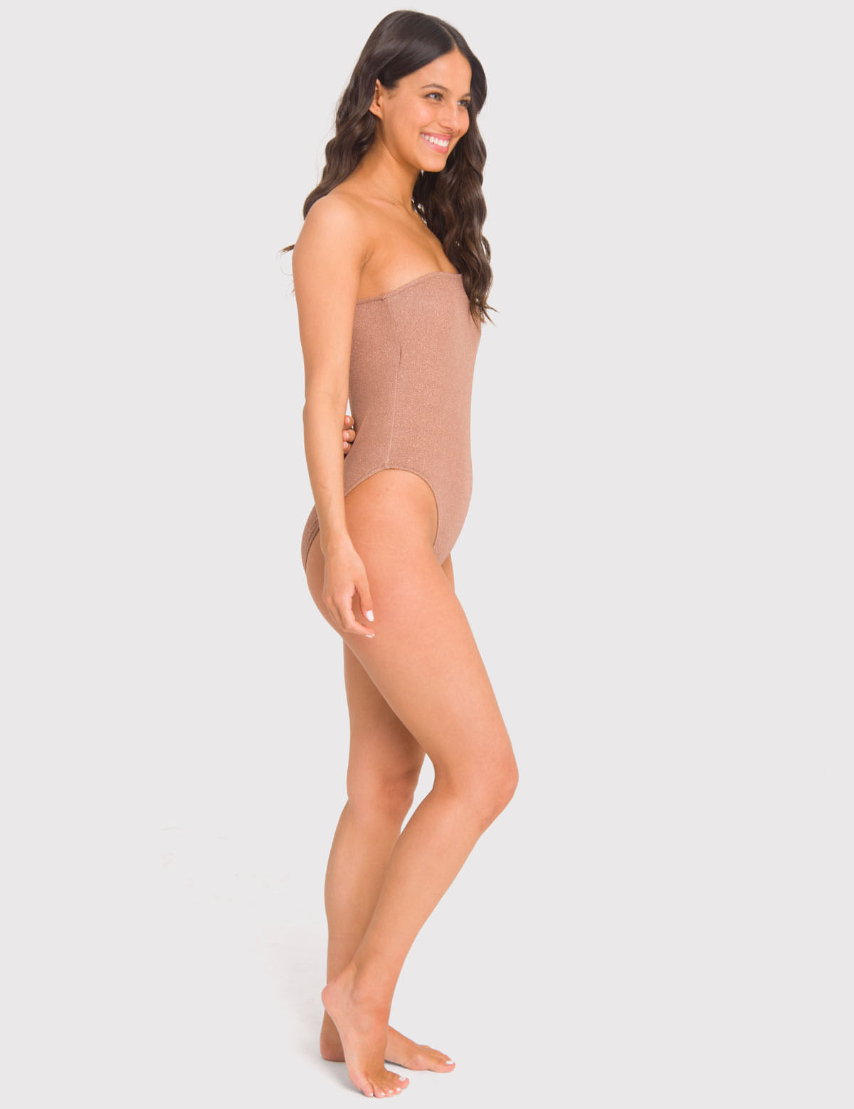 Traje de Baño Mujer Dorian Caramel Shine Bsoul