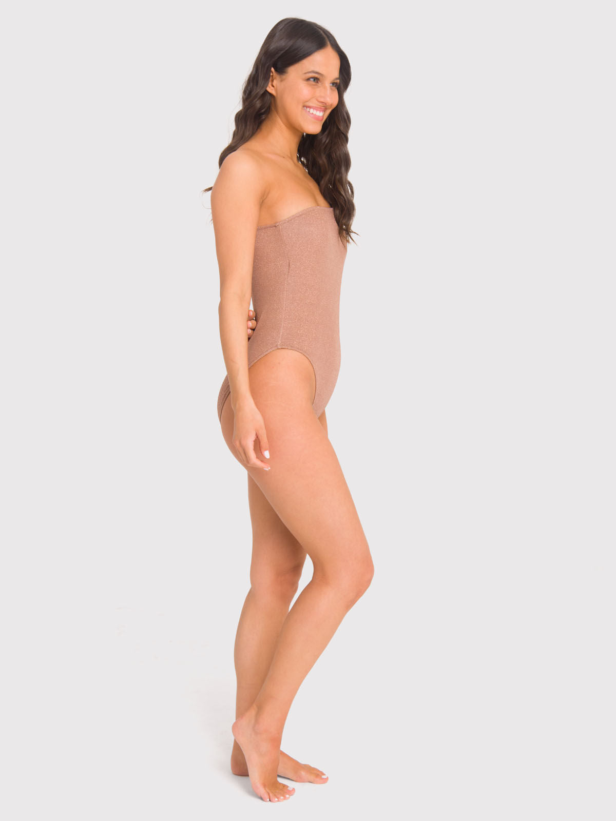 Traje de Baño Mujer Dorian Caramel Shine Bsoul