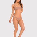 Bottom Bikini Mujer Darya Caramel Shine Bsoul