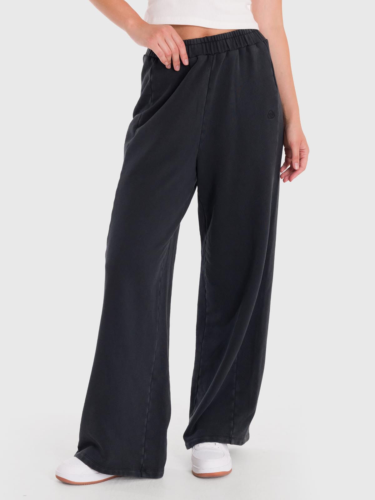 Pantalón Mujer Palazzo II Gris Bsoul