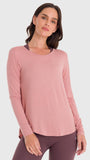 Polera Mujer Modal Round Neck Rosada Bsoul
