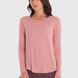 Polera Mujer Modal Round Neck Rosada Bsoul