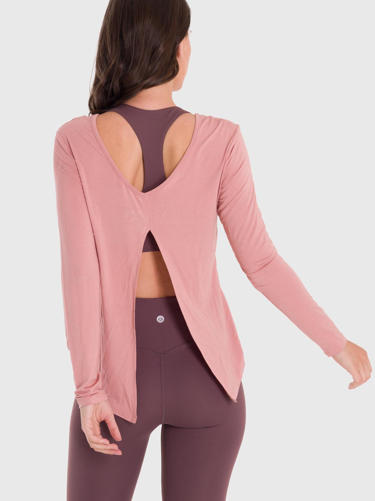 Polera Mujer Modal Round Neck Rosada Bsoul