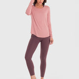 Polera Mujer Modal Round Neck Rosada Bsoul