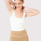 Polera Mujer Tank Seamless Crudo Bsoul