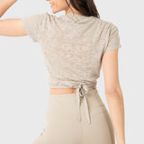 Polera Mujer Luna Azul Beige Bsoul