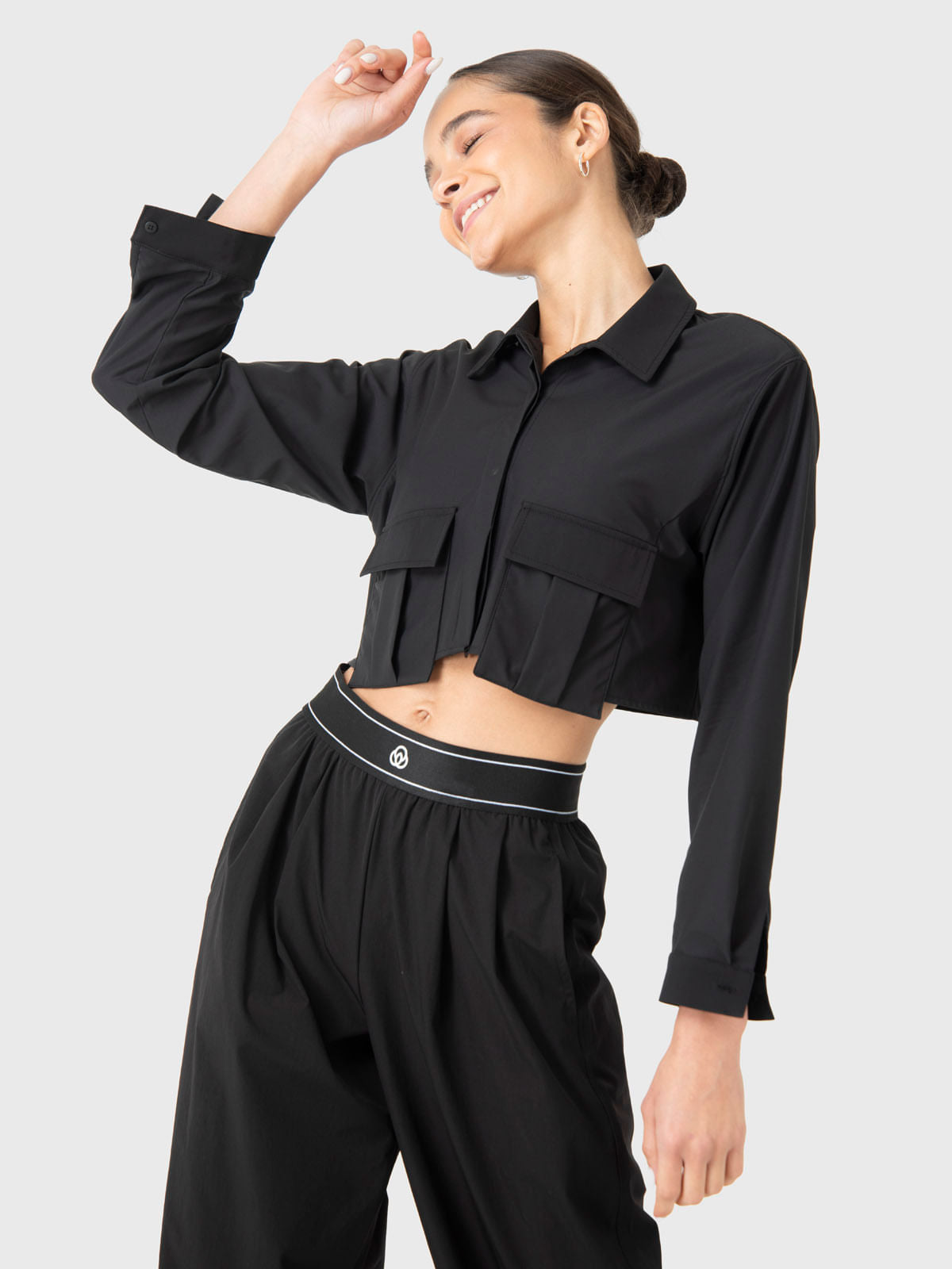 Blusa Mujer Domi Negro Bsoul