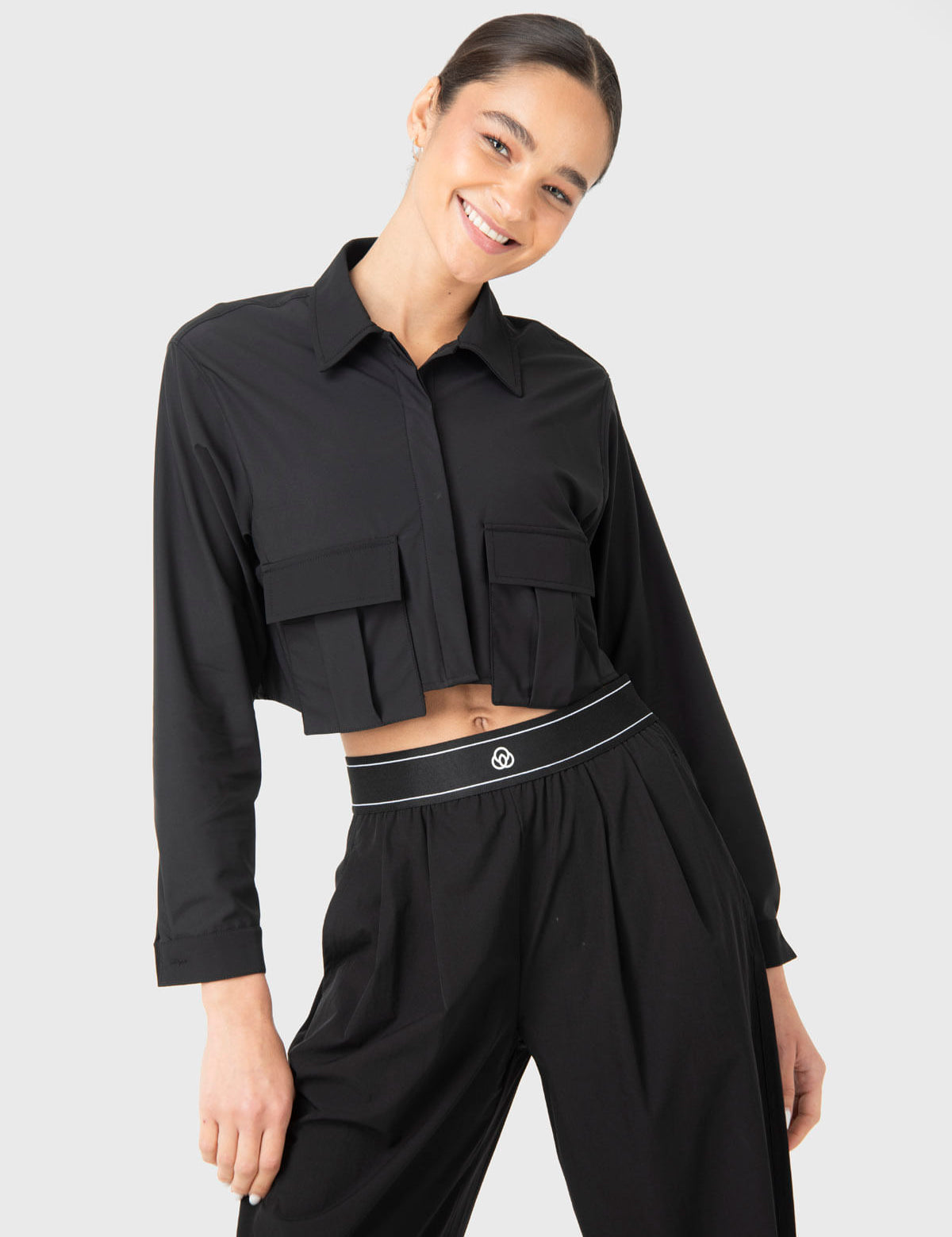 Blusa Mujer Domi Negro Bsoul