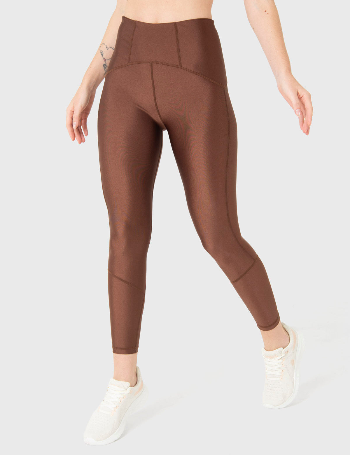 Calza Mujer Shimmer Café Oscuro Bsoul