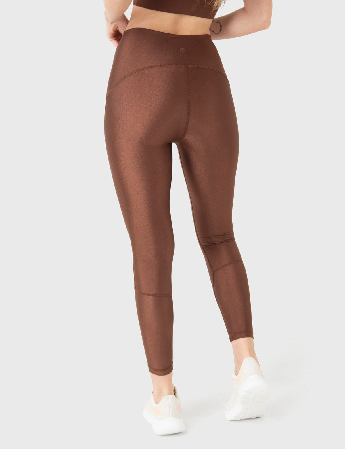 Calza Mujer Shimmer Café Oscuro Bsoul