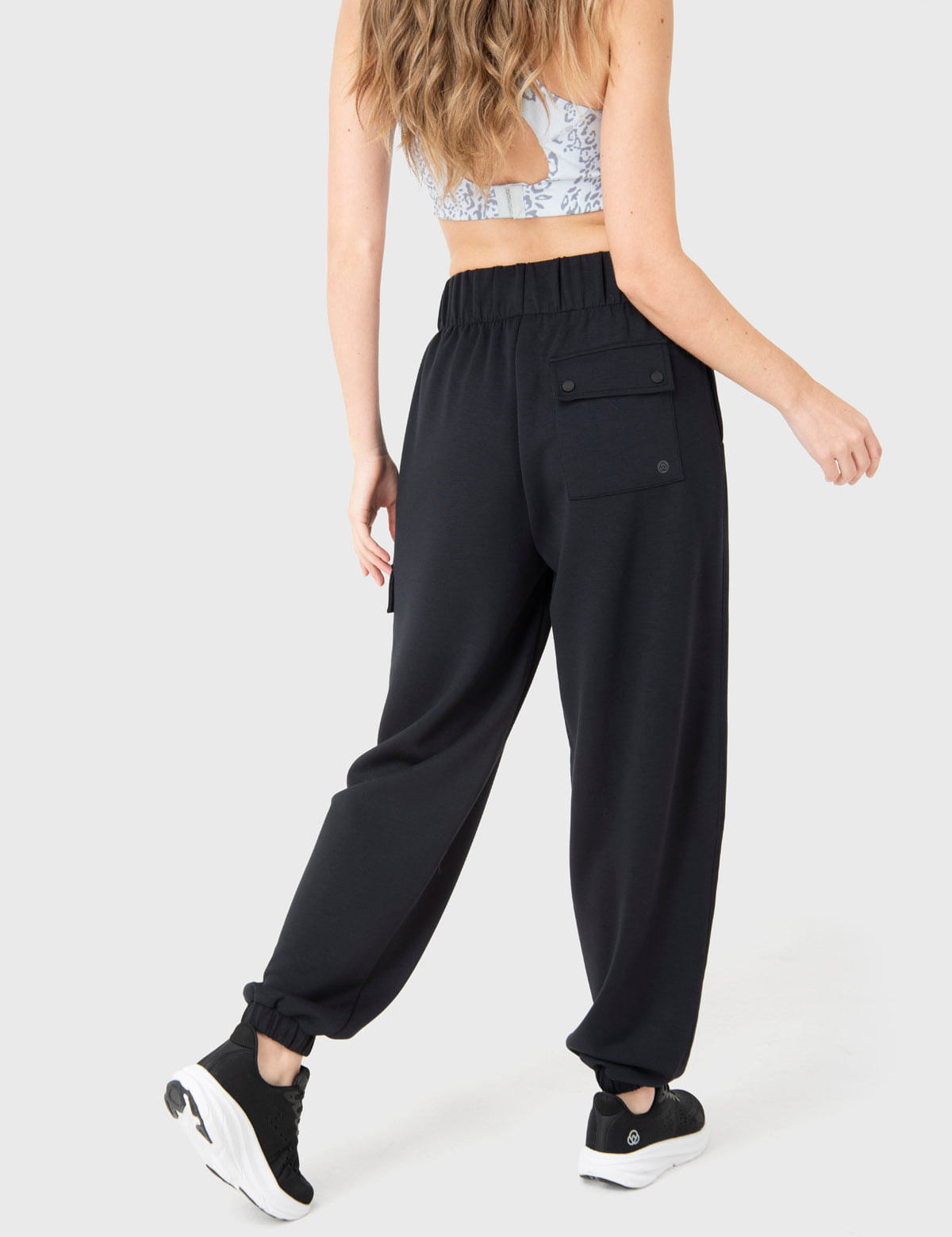 Pantalón Mujer Luna Negro Bsoul