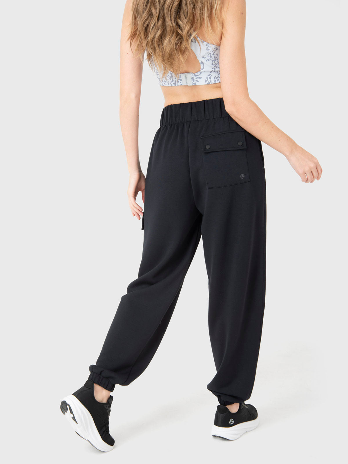 Pantalón Mujer Luna Negro Bsoul