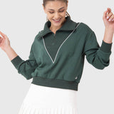 Poleron Mujer Court Verde Bsoul